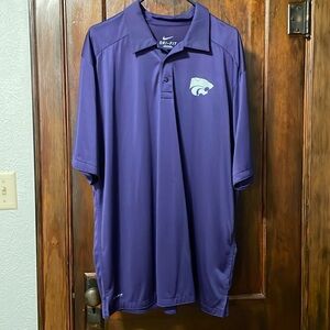 Men’s Nike Kansas State Wildcats Dri-Fit Polo